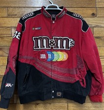 Vintage M&Ms Nascar Racing Jacket Elliot Sadler #38 JH Design Mens 2xl