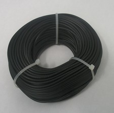 18 AWG tinned copper stranded hook up wire, 100 feet Black wire roll UL1007