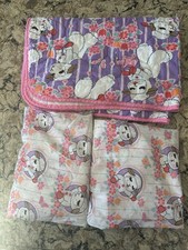 Vintage Lamb Chop Crib Toddler Bed Set Comforter Sheet Set 90 s Sheri Lewis