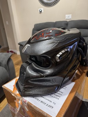 motorcycle helmets full face Predator