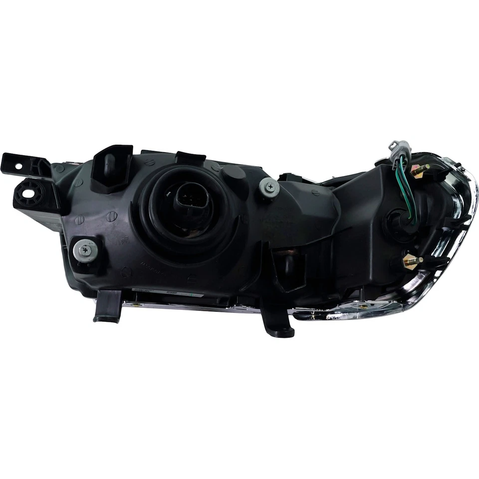 Headlight Set For 2000-2004 Mitsubishi Montero Sport With Chrome Trim 2Pc - Изображение 4 из 4