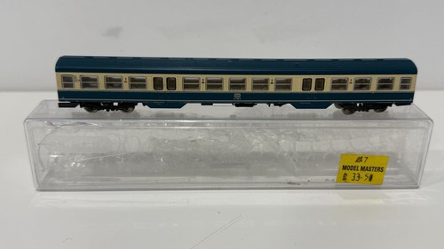 Fleischmann N 7434 7436 Dieseltriebzug Mittelwagen blau-beige BR614/914 | Zustand: Used