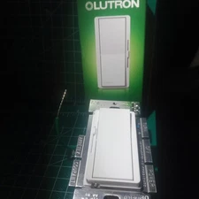 Lutron DVCL-153PR-WH Diva 120V Single Location or 3-Way CFL/Digital LED Dimmer -