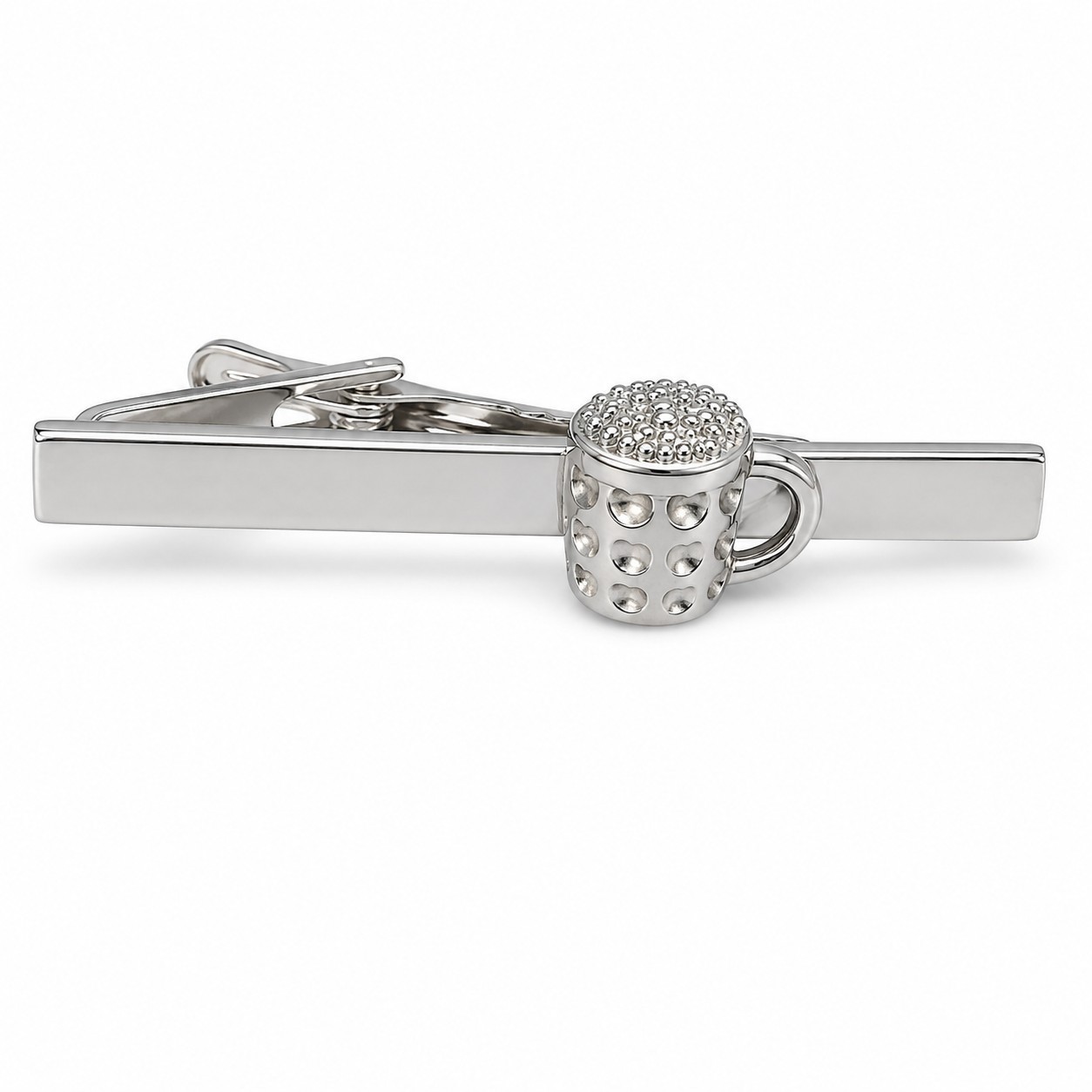 Beer Mug Tie Bar for Men – Onyx Art TB09 Premium Beer Mug Tie Clip