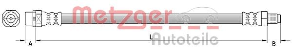 Fits METZGER 4110996 BRAKE JOSE