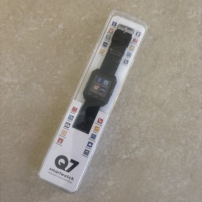 NIB Q7 Smartwatch ANDROID & iOS Compatible Bluetooth