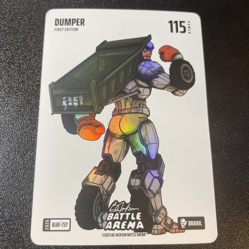 2025 Bo Jackson Battle Arena Griffey #BLBF-737 Dumper Cal Raleigh Brawl Blizzard