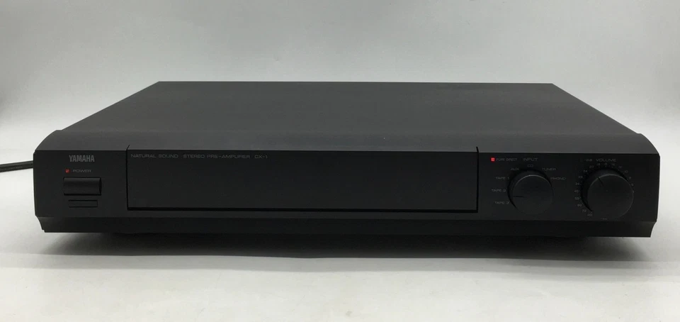 YAMAHA CX-1 Stereo Control Preamp Black Tested Working High End Preamplifier - Image 2 of 4