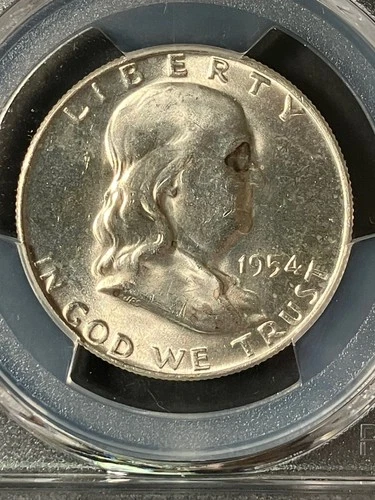 Near Gem  1951-D MS65 Franklin Half PCGS 51136948 Sharp Luster, TruView Imaging