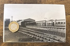 1025. DEVON EXMOUTH STATION RAILWAY Locomotive photograph