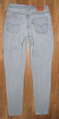 elastische Damen- LEVI`S 721 HIGH RISE SKINNY JEANS LEVIS in hell-blau W28 / L30