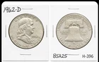 1962-D  FRANKLIN SILVER HALF DOLLAR ~ CH AU  ~ NICE COIN ~ 90% SILVER