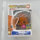 Funko Pop! Games Pokémon Vulpix #580 Flocked 2020 Summer Convention Exclusive