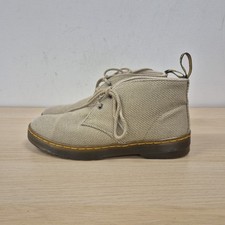 Dr Martens Mayport Chukka Monkey Olive Grey Canvas Mid Ankle Boots Size Uk 6