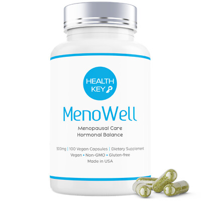 MenoWell All-in-One Complete Care For Menopausal Relief-100 Vegan Capsule 