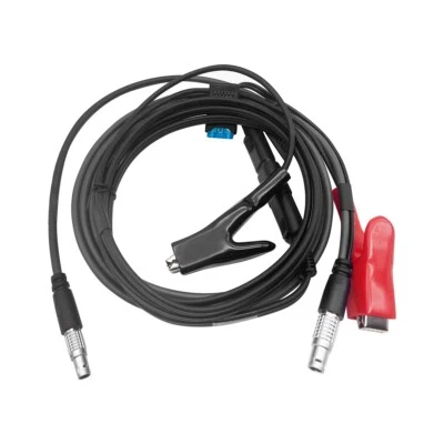 NEW External Power Cable with alligator clips for Trimble GPS to PDL HPB
