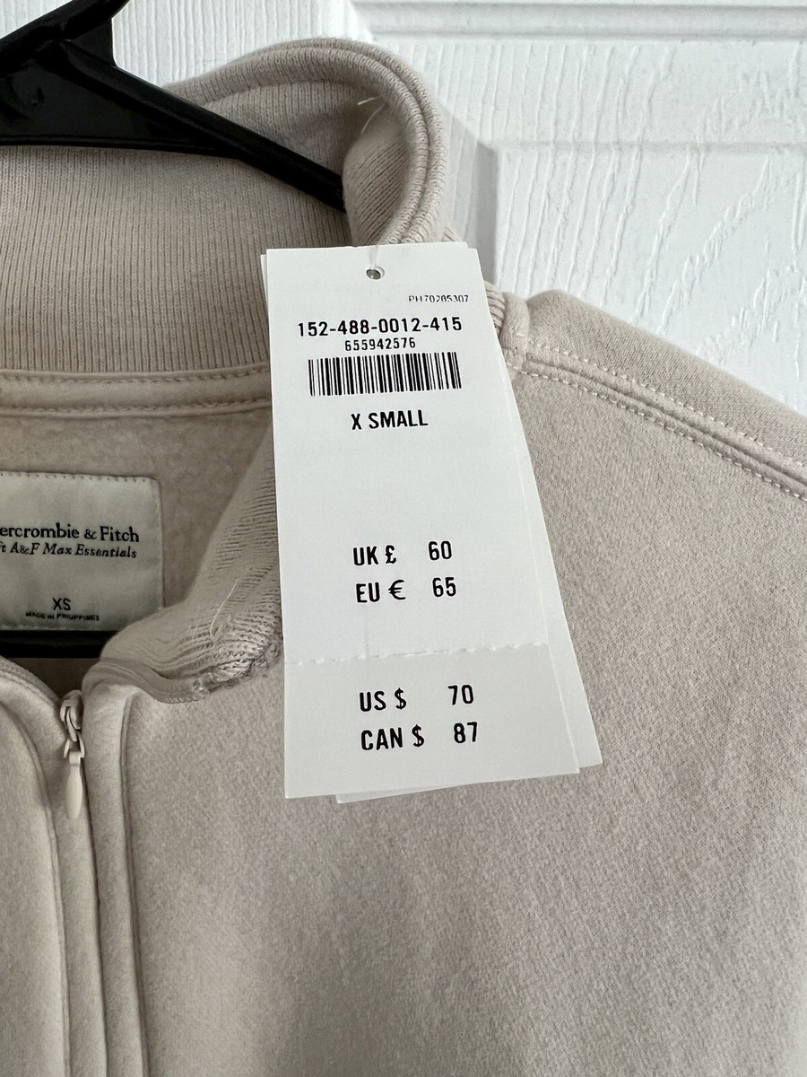 アバクロ レディース Abercrombie＆Fitch 正規品 セーター RIBBED ZIP SWEATER 150- Abercrombie&Fitch アバクロ レディース Abercrombie＆Fitch