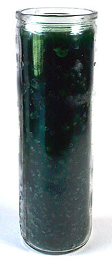 Green 7-day jar candle - Picture 1 of 1