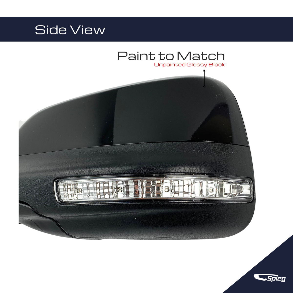 Fit 2016-2019 Ford Explorer Driver Side Heated Mirror W/ Puddle - Foto 4