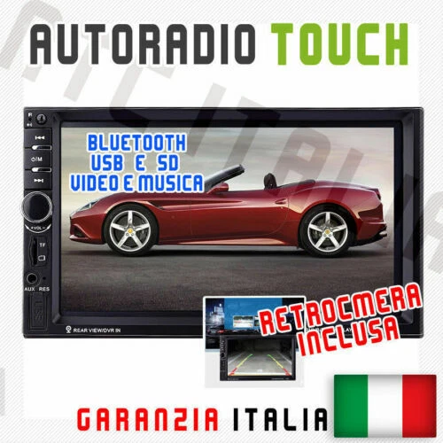 Autoradio e frontalini da auto dimensione 2 DIN con touchscreen Mercedes-Benz