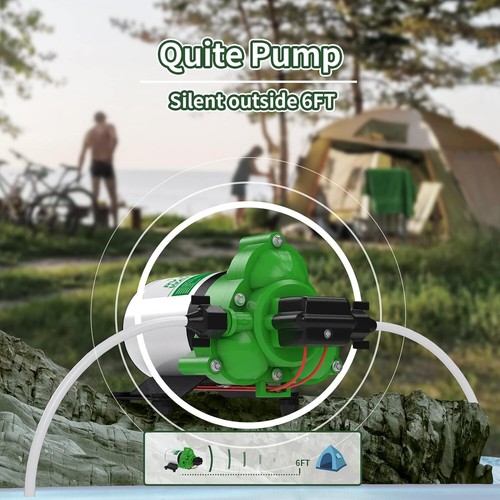 resh Water Pump, 12V DC Self Priming Diaphragm Water Pump - Picture 3 of 6
