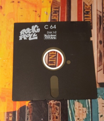 Rock n Roll (Rainbow Arts 1990) Commodore 64 (Diskette) works classic 8-bit