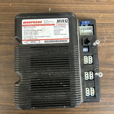 Whelen Universal Strobe Power Supply UPS690 PN 01-0662587-00A | eBay