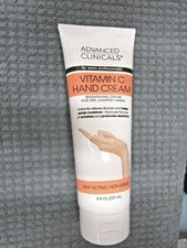 ADVANCED CLINICALS VITAMIN C HAND CREAM 8 OZ SEALED 29