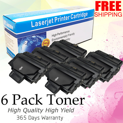 6pk ML-2850D ML-2850 Toner Cartridge For Samsung ML2850D ML-2851ND Laser Printer
