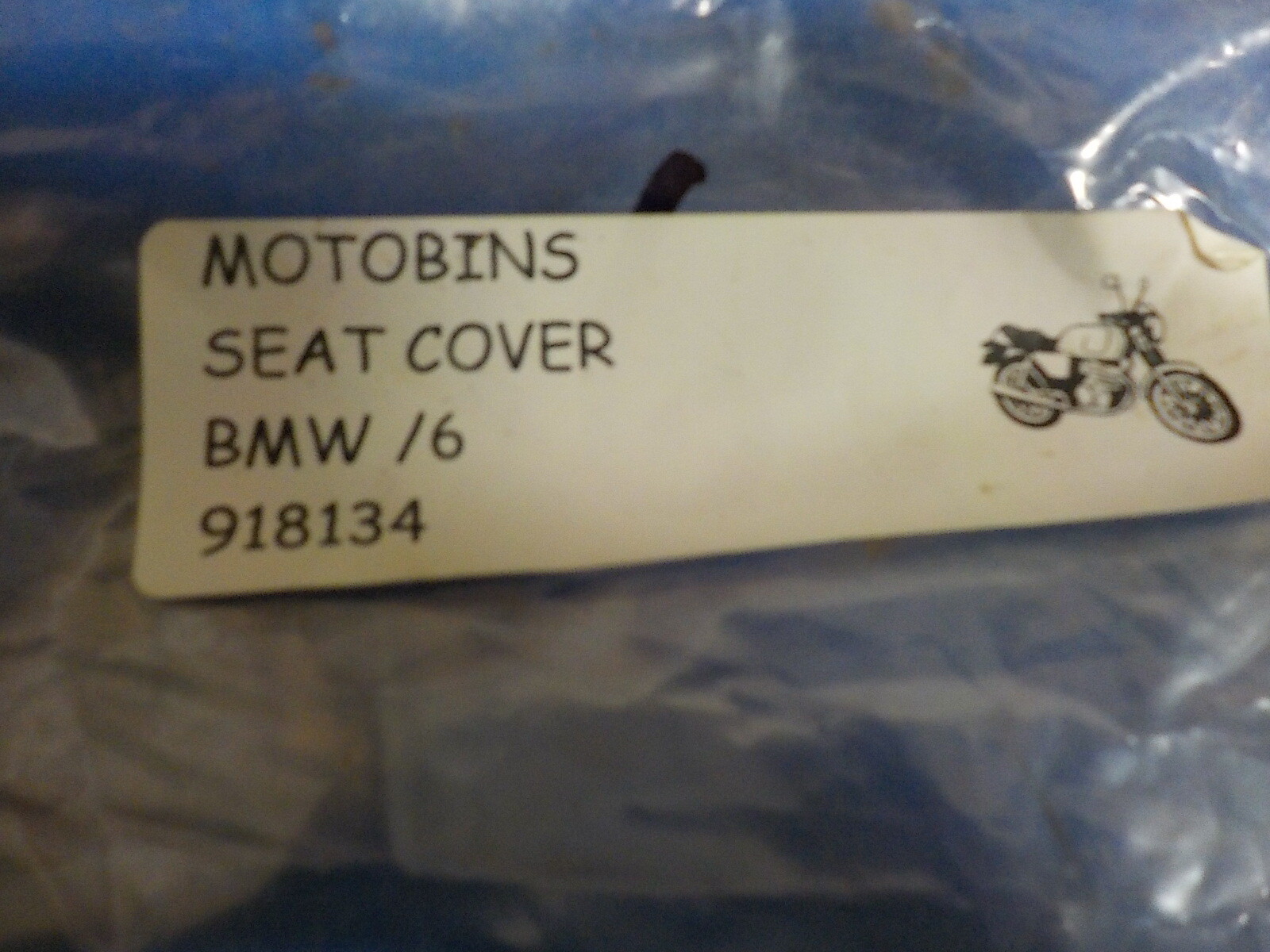 BMW MOTO BINS SEAT COVER 918134 ( NOS ) NEW OLD STOCK eBay