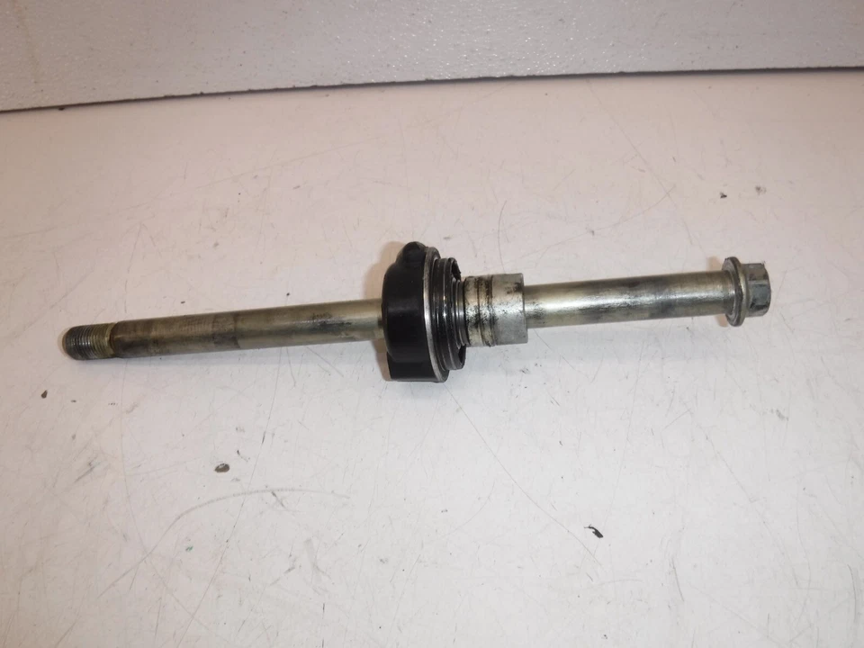 01-16 YAMAHA V STAR 650 RODA DIANTEIRA ARO EIXO PIVÔ PARAFUSO SPEEDO DRIVE GEAR - Imagem 3 de 4