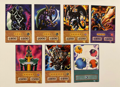 Yu-Gi-Oh Anime Style Karten - Gearfried Flame Swordsman Gilford Jinzo Set Joey