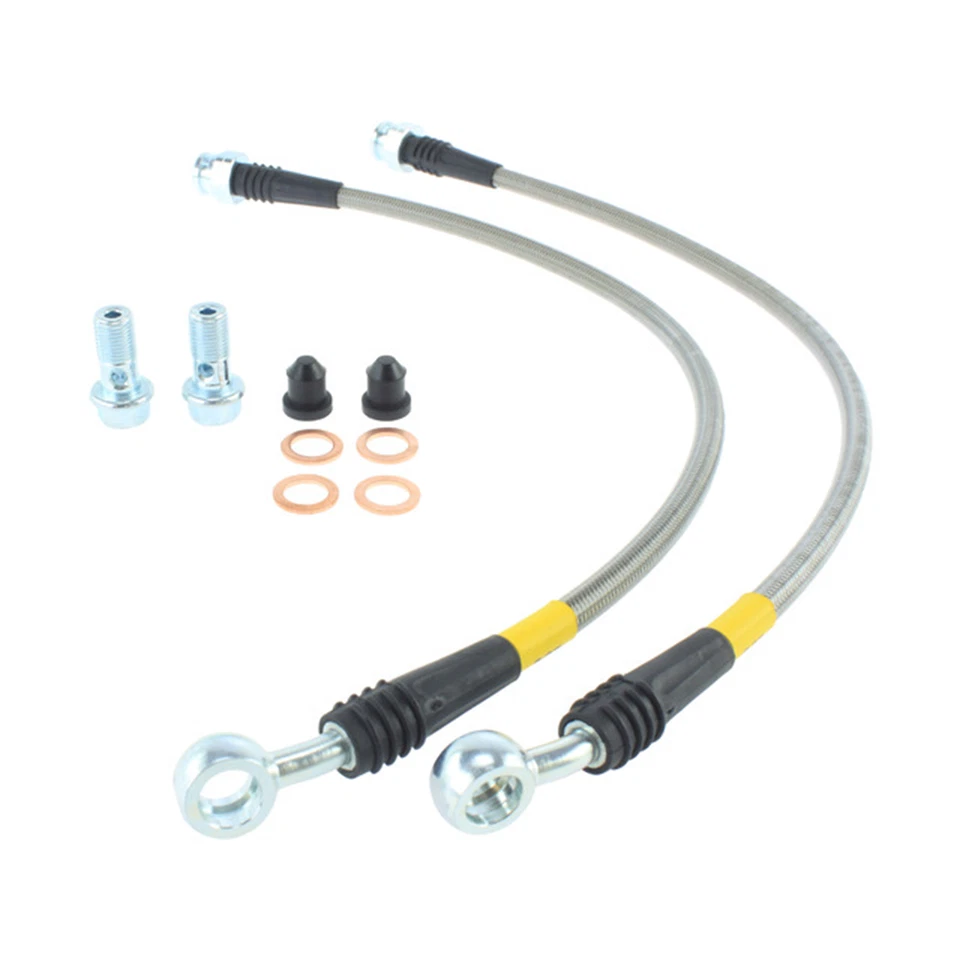 Kit de linha de freio dianteiro StopTech aço inoxidável para 1997-2004 Chevrolet Corvette - Imagem 2 de 4
