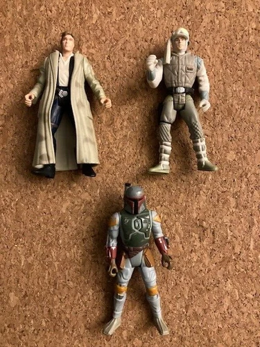 Vintage Star Wars Action Figures 1990S Lot Of Four Loose Action Figures