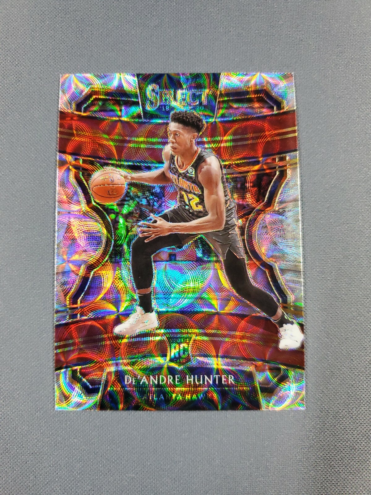 2019-20 Panini Select De'Andre Hunter RC Concourse Scope Prizm #40