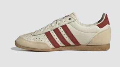 Adidas Originals Women's Japan leather JR0557 cream white brown