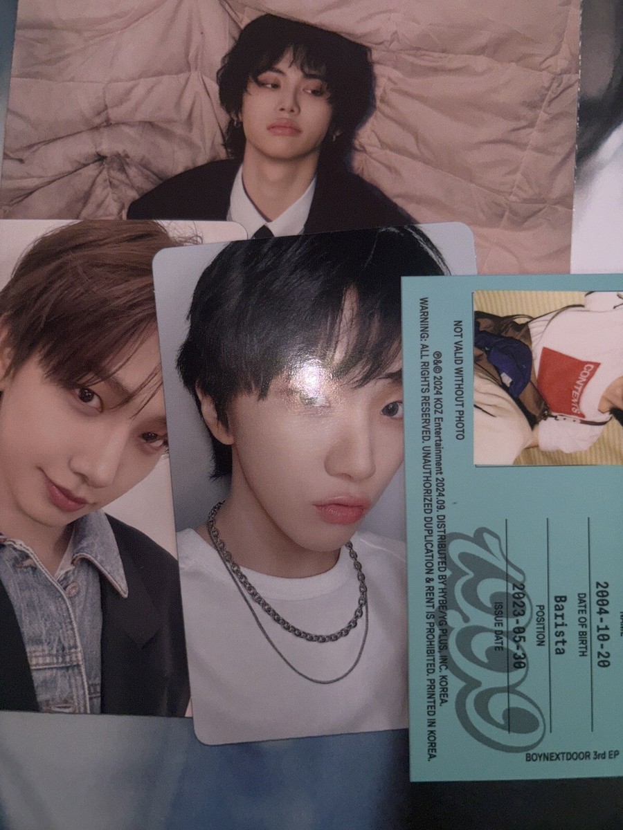 BOYNEXTDOOR [19.99] All Member Autographed Signed Album | eBay