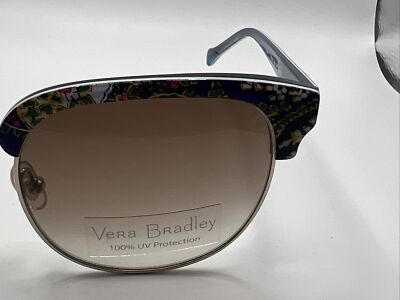 VERA BRADLEY Jesslyn Romantic Paisley Women’s Polarized Sunglasses 54/20/140 NWT Vera Bradley Jesslyn Sunglasses main image 2