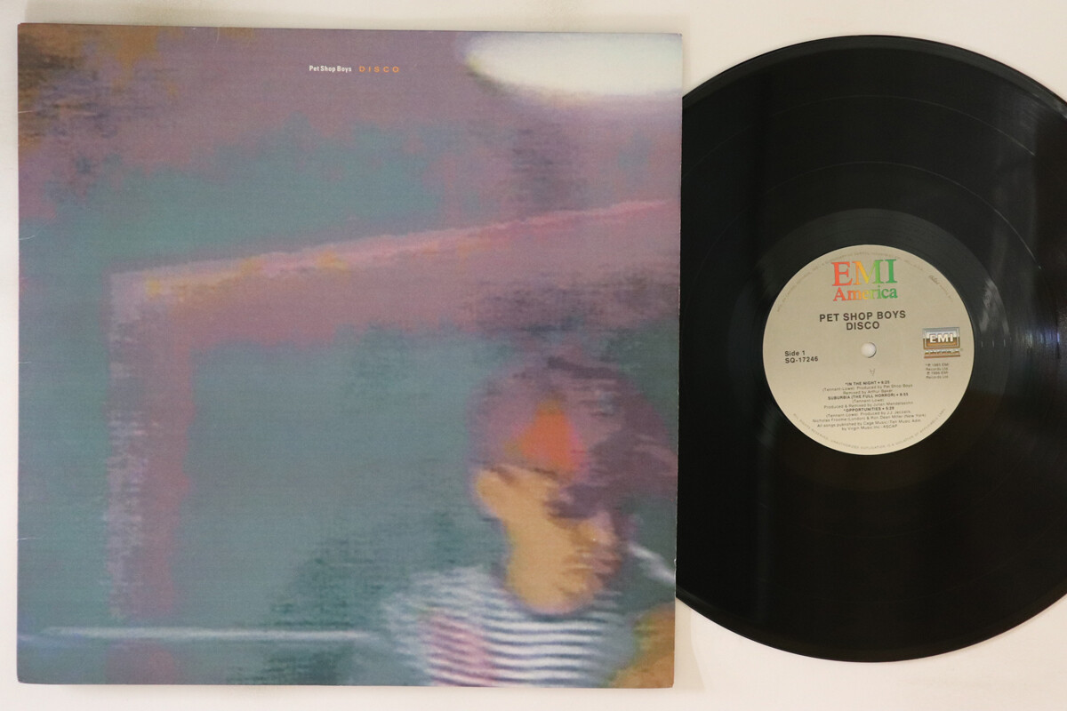 米LP Pet Shop Boys Disco SQ17246 EMI /00260 LP PET SHOP BOYS Disco SQ17246 EMI US Vinyl | eBay