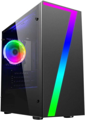 Fast Gaming PC Computer Bundle INTEL Core i7, 16GB, 1TB & 256GB SSD GT730 2GB - Picture 2 of 2