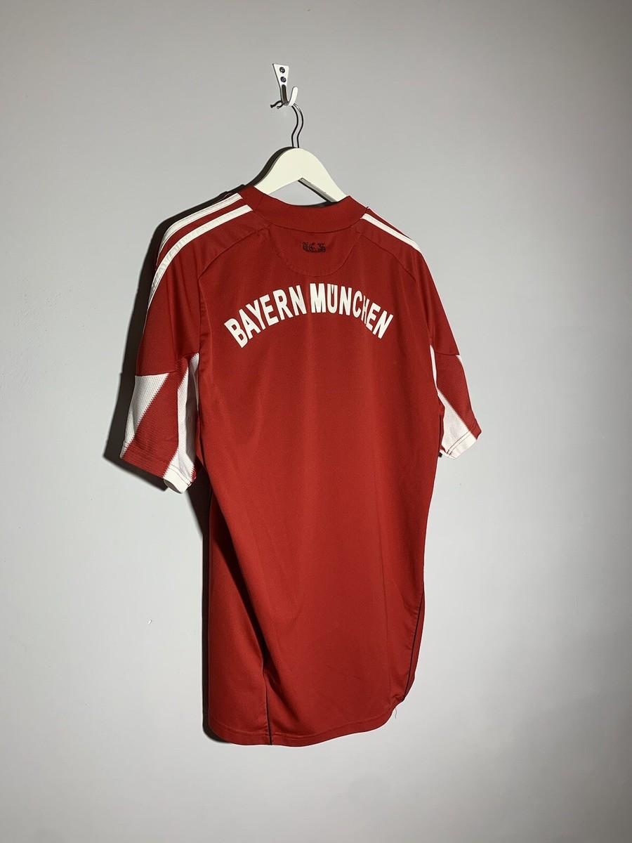 Bayern Munchen Adidas 2010/11 Home Y2k Blokecore Football