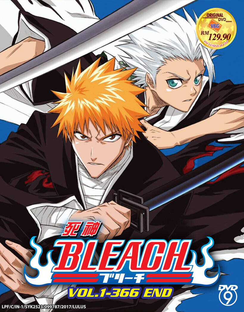 Bleach:110 Years Back Past Series 2 DVD Anime Japanese Only Episodes 209-212