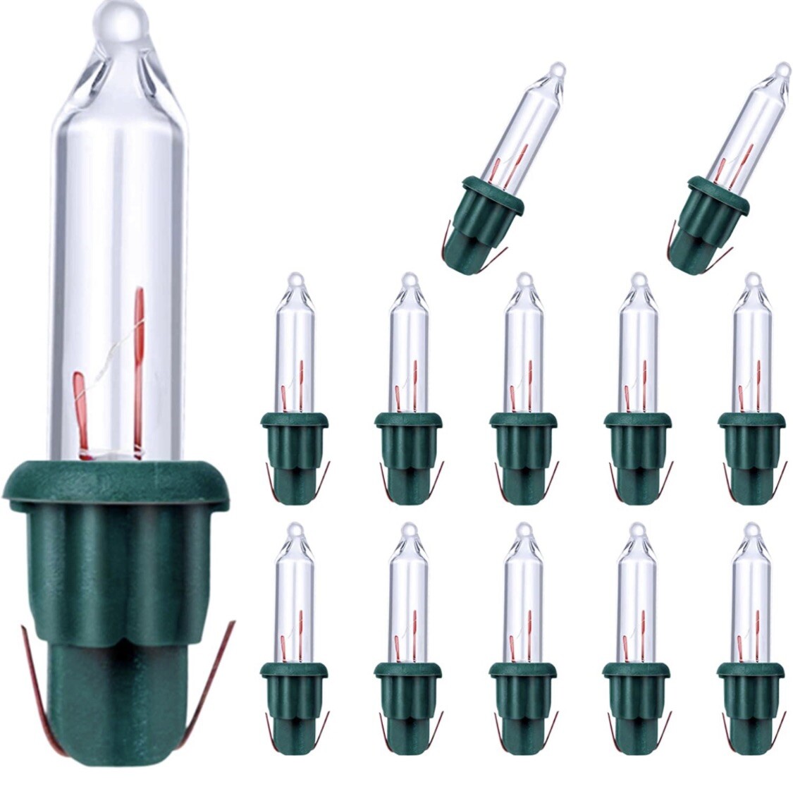 20 ft 100 Warm White Incandescent Christmas Lights 191296148832 eBay