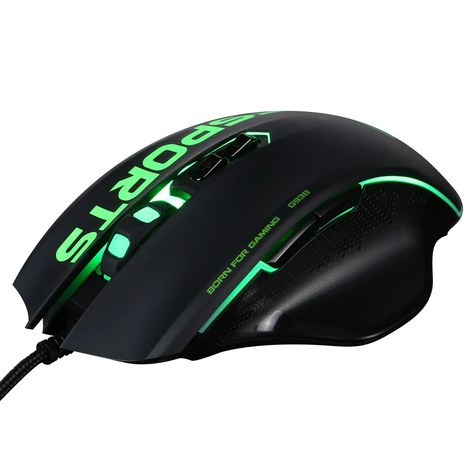 Marvo G938GN programmierbare 6-Tasten Gaming Maus, grün | eBay 