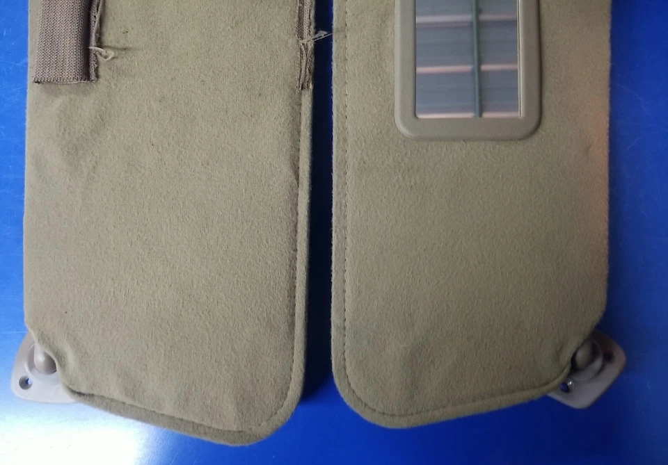 *PAR* 1988-1998 Chevrolet GMC C/K 1500 parasoles laterales derecho y derecho bronceado usado Foto 2 de 4