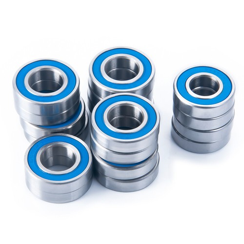 Blue Ball Bearing Metric Rubber Sealed Chrome Steel For 1/10 Axial TRX6 ABEC3 P6 - Picture 97 of 186