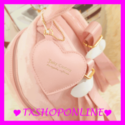 Juicy Couture} pink diamond big spender bling backpack NWT  display picture 3