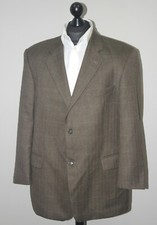 Mario Barutti mens wool blend suit blazer jacket Size 028/S46