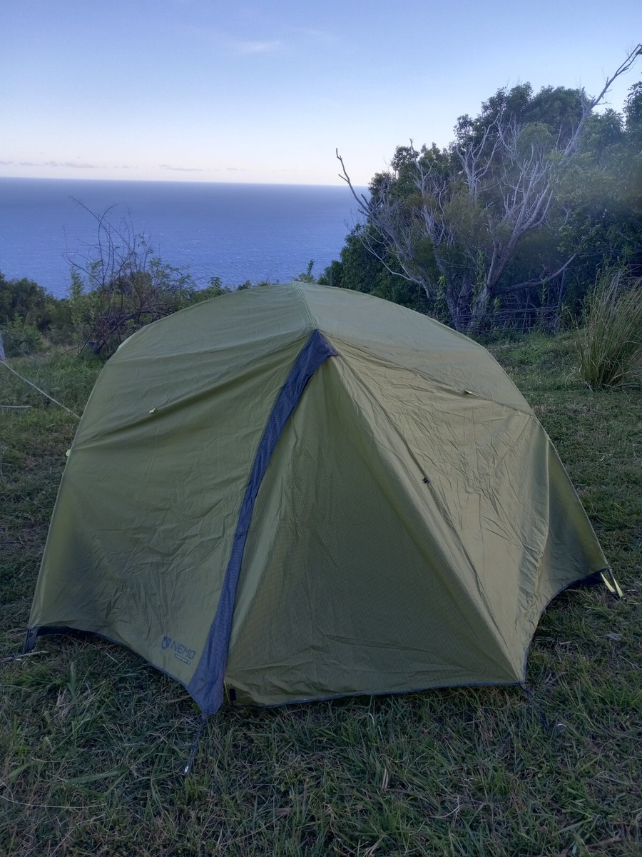 Nemo Dagger 3p Backpacking Tent, Excellent Condition, Green, Used