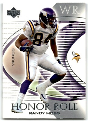2003 UPPER DECK HONOR ROLL RANDY MOSS MINNESOTA VIKINGS #22